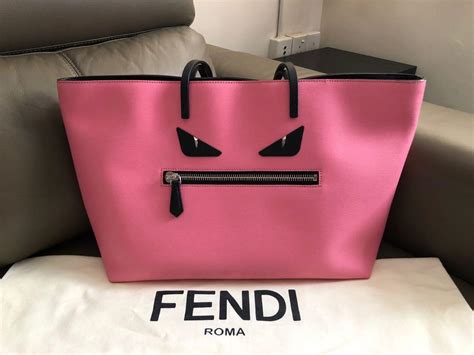 fendi monster tote bag|vintage fendi bags authentic.